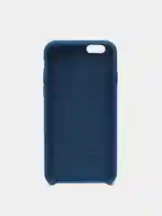 Синий чехол силиконовый для iPhone 6 / 6S, 12 цветов