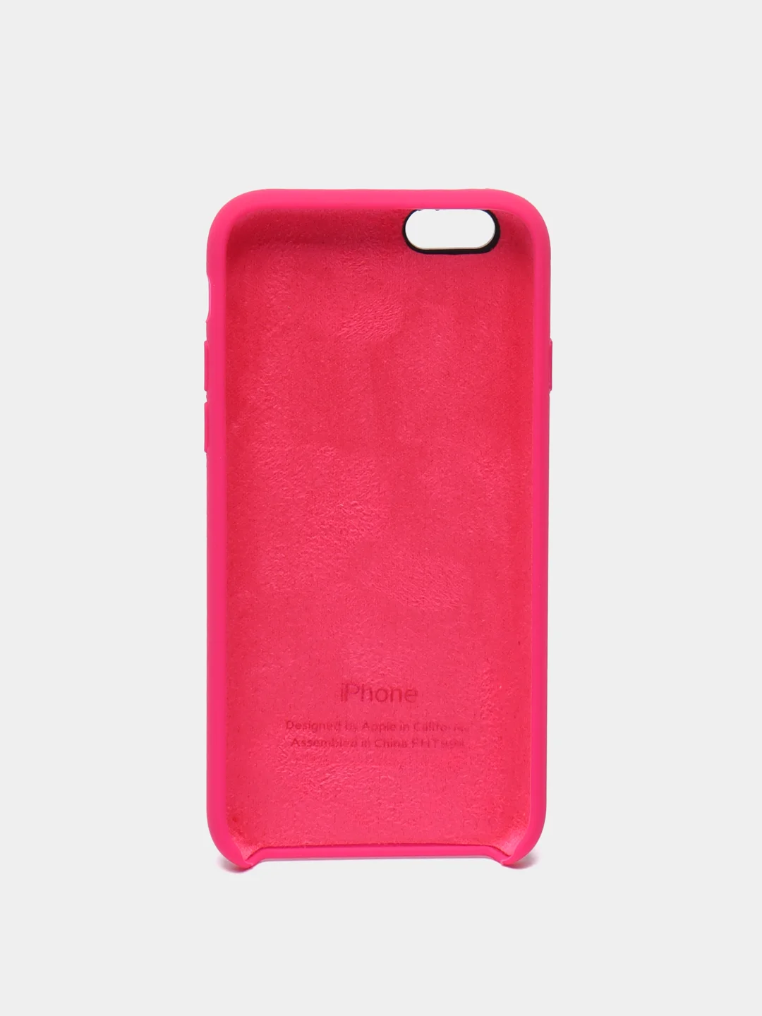 Фуксия чехол силиконовый для iPhone 6 / 6S, 12 цветов