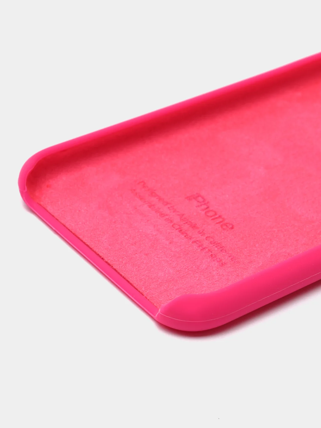 Фуксия чехол силиконовый для iPhone 6 / 6S, 12 цветов