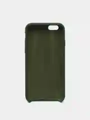 Тёмно-зелёный чехол силиконовый для iPhone 6 / 6S, 12 цветов