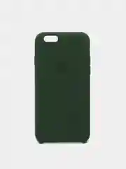 Тёмно-зелёный чехол силиконовый для iPhone 6 / 6S, 12 цветов