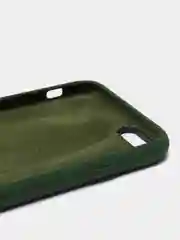 Тёмно-зелёный чехол силиконовый для iPhone 6 / 6S, 12 цветов