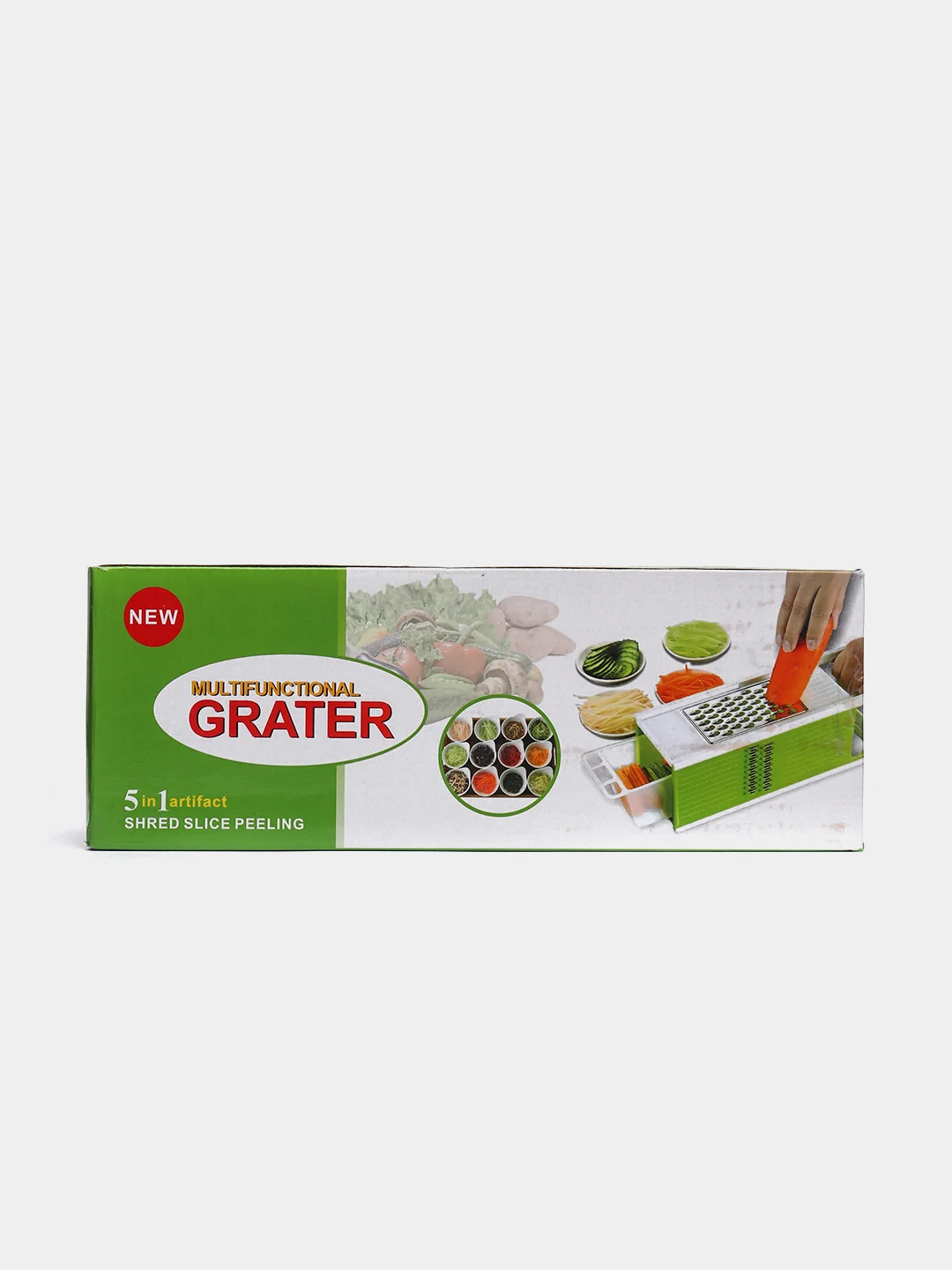 Салатовый овощерезка GRATER, 5 в 1