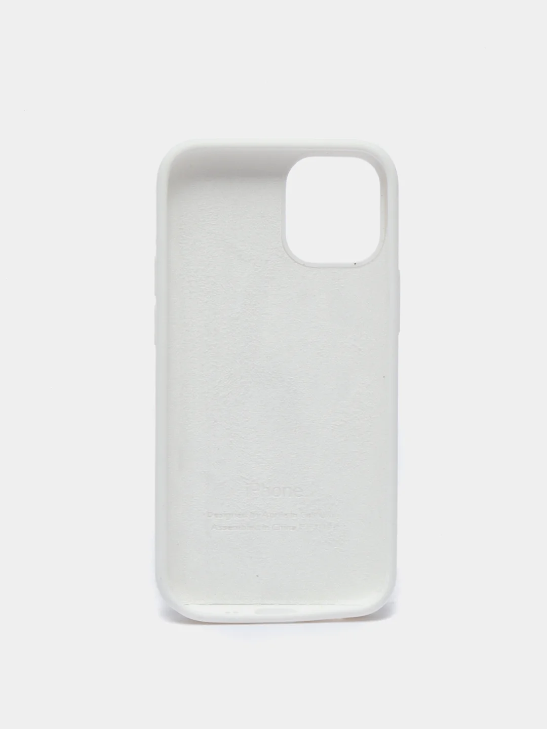 Белый чехол силиконовый для iPhone 12, 12 pro, 12 mini, 12 Pro Max