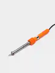 Оранжевый паяльник электрический с пластиковой рукояткой Soldering Iron WD-62, 60 Вт