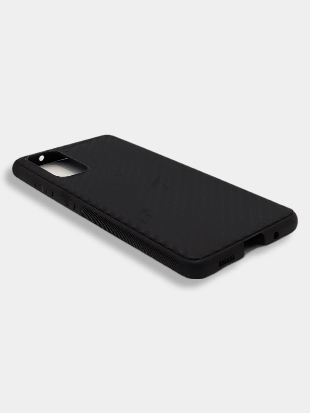 Черный чехол под карбон Samsung Galaxy S11 Plus, S20 Ultra