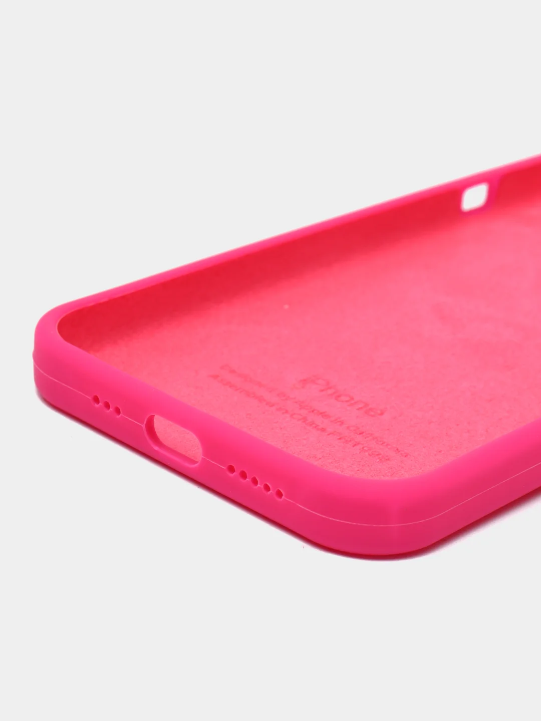 Фуксия чехол силиконовый для iPhone 13, 13 Pro Max, 13 Pro, 12 цветов