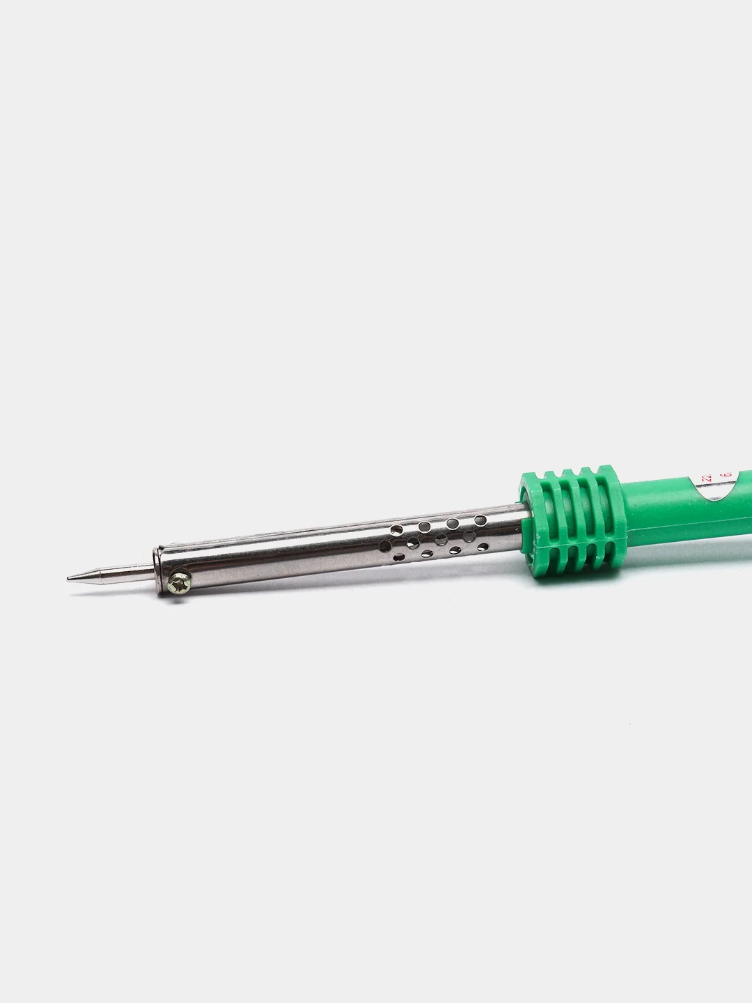 Зеленый паяльник электрический с пластиковой рукояткой Soldering Iron WD-62, 60 Вт