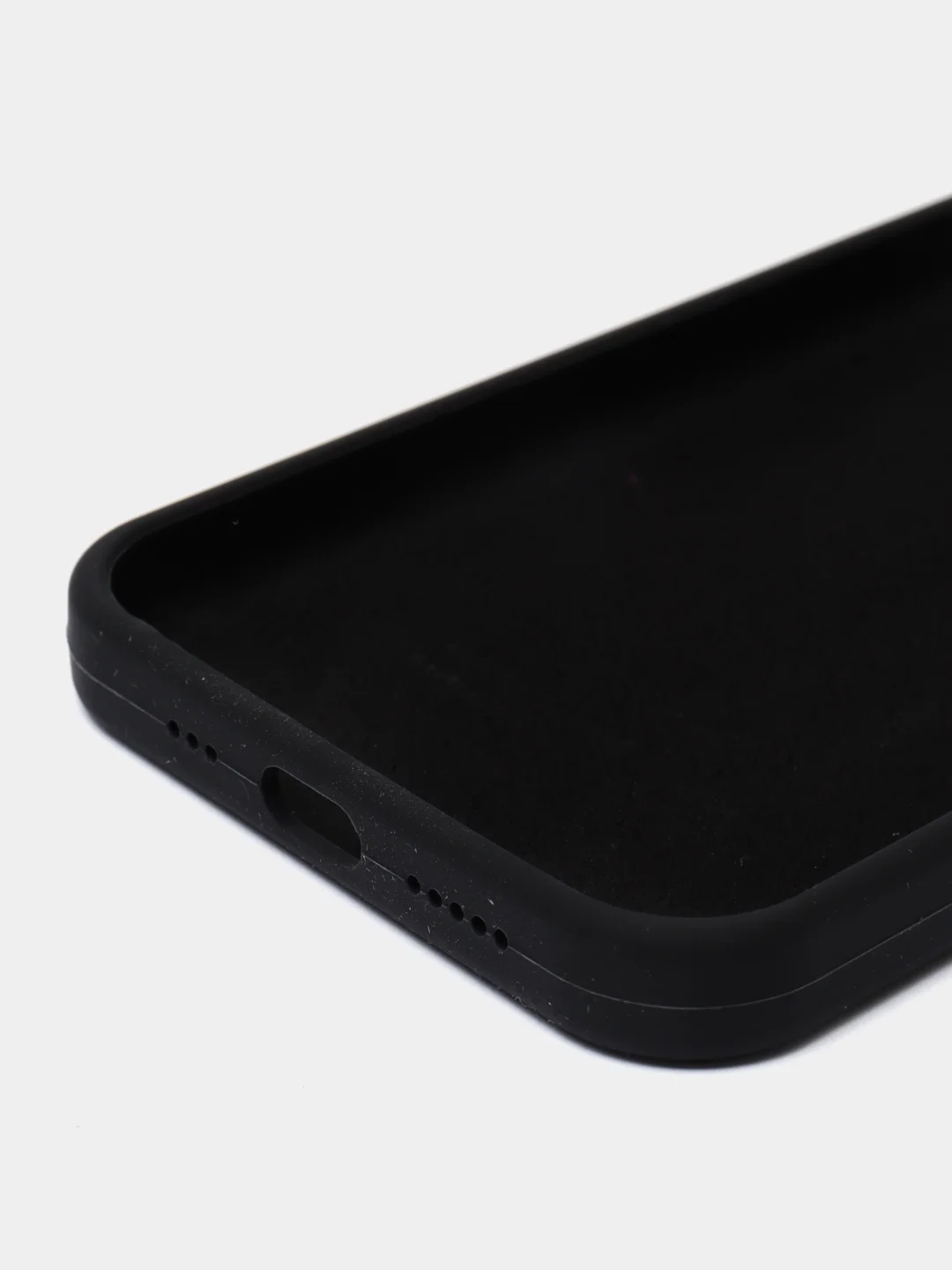 Черный чехол силиконовый для iPhone 13, 13 Pro Max, 13 Pro, 12 цветов