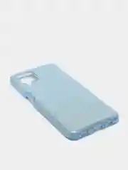 Голубой чехол блестящий для Samsung A12