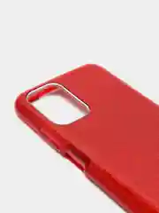 Красный чехол блестящий XIAOMI POCO M5S  / Xiaomi Redmi Note 10 / Redmi Note 10s