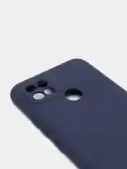 Темно-синий чехол силиконовый на REALME 8/8pro/8i/C21/C21Y/C3/C11(2021)
