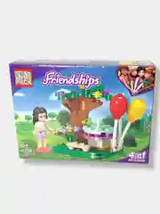 Аметистовый конструктор 4в1 Friendships Посиделки с друзьями, 72-79 деталей