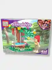 Алый конструктор 4в1 Friendships Посиделки с друзьями, 72-79 деталей