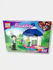 Бежевый конструктор 4в1 Friendships Посиделки с друзьями, 72-79 деталей