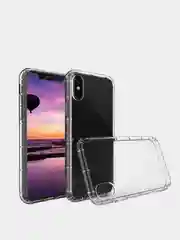Прозрачный силиконовый чехол на iPhone 12