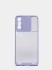 Чехол Samsung Galaxy S21+/S21 Plus, Галакси С21+, пластиковый прозрачный с защитой камеры