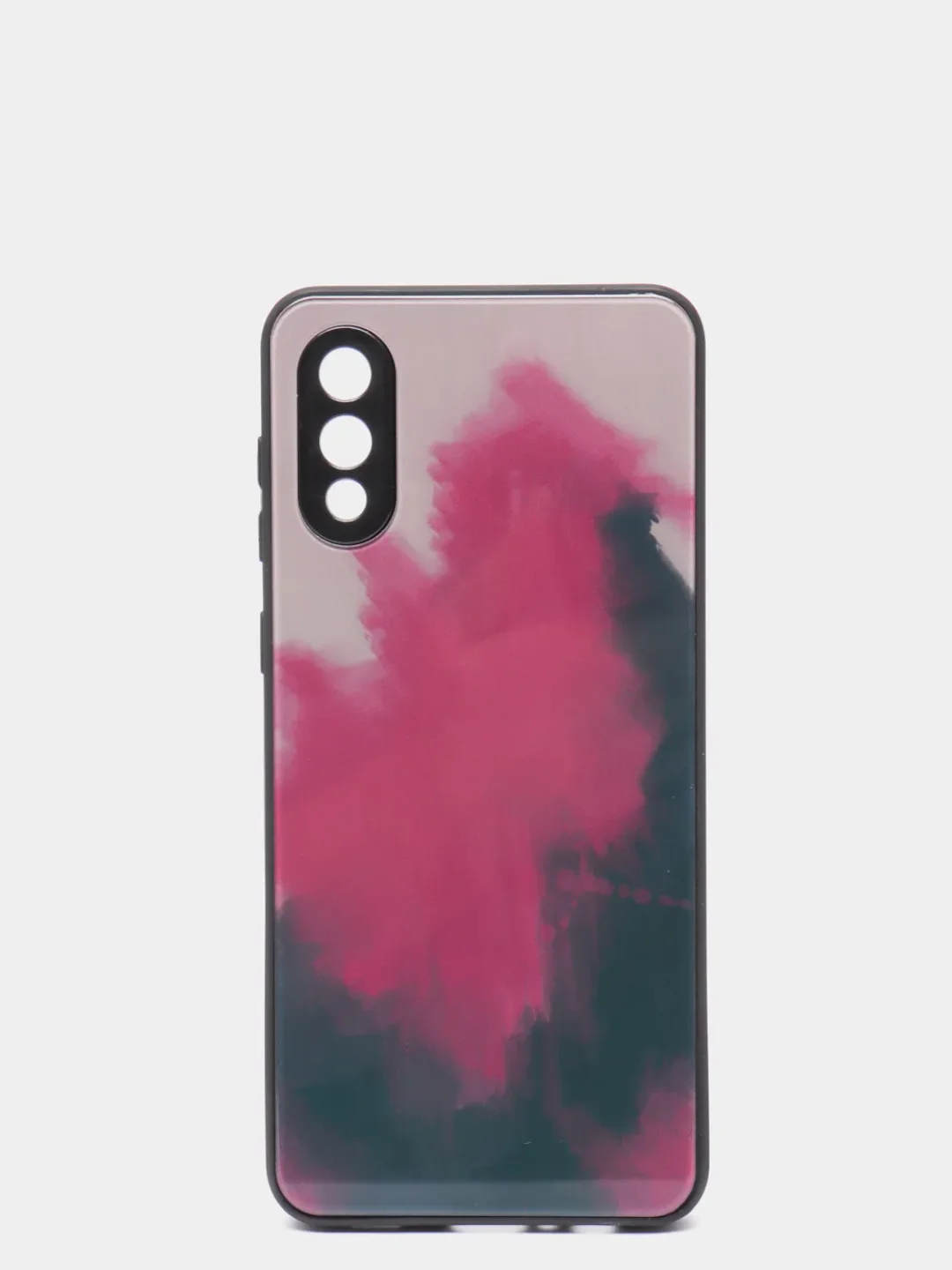 Чехол Samsung Galaxy A02, Самсунг Галакси А02 твердый пластиковый глянцевый стеклянный
