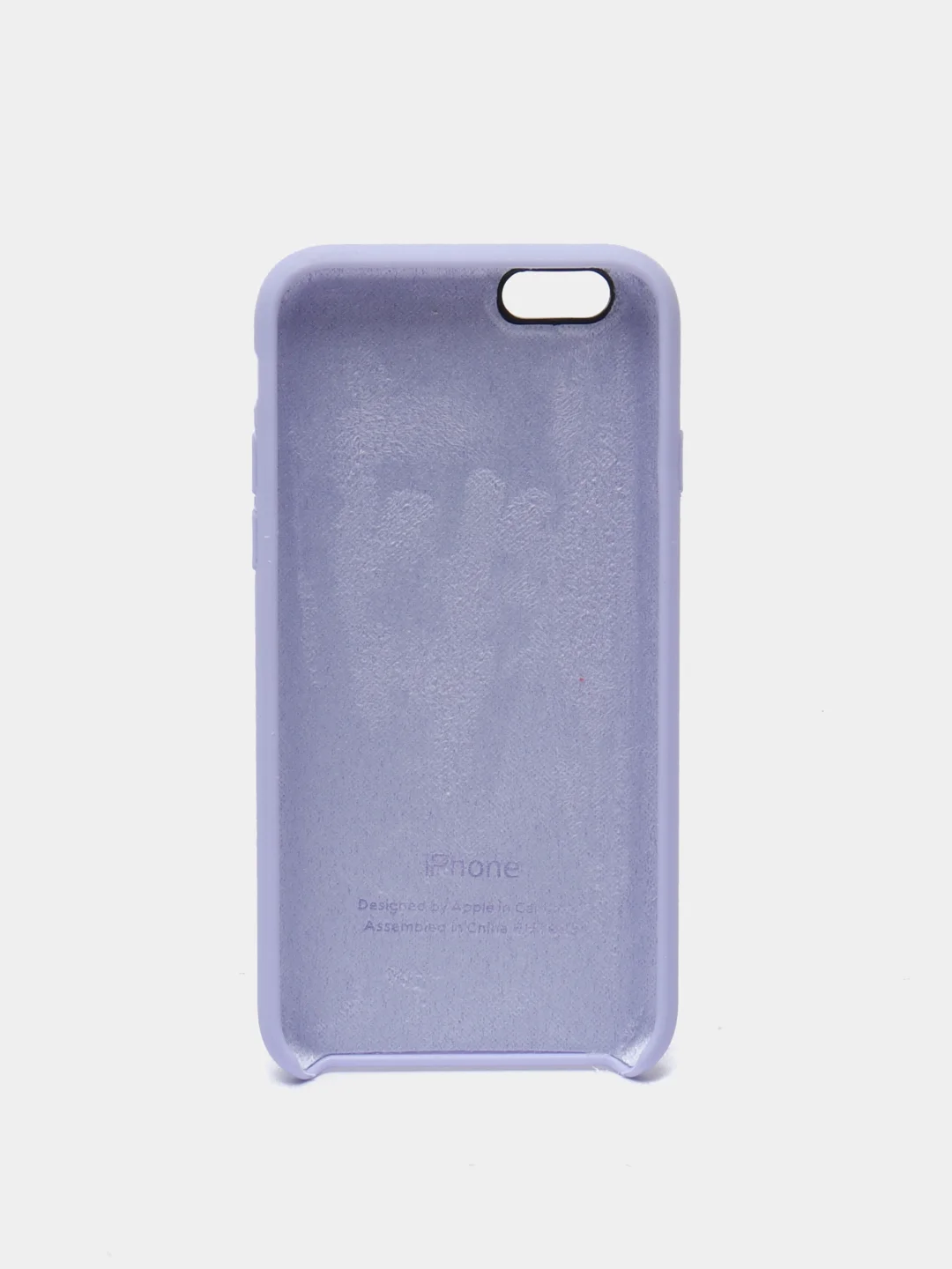 Лавандовый чехол силиконовый для iPhone 6 / 6S, 12 цветов