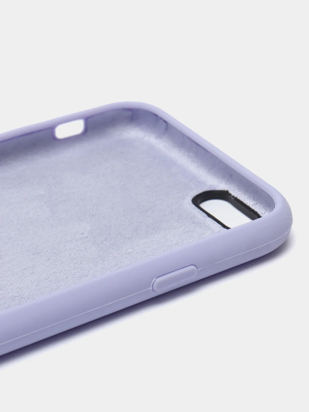 Лавандовый чехол силиконовый для iPhone 6 / 6S, 12 цветов