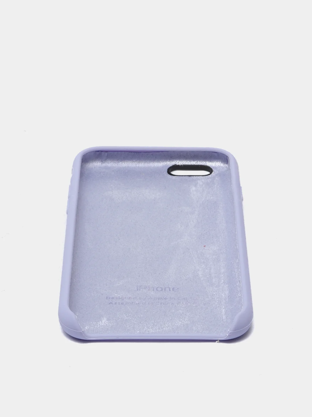 Лавандовый чехол силиконовый для iPhone 6 / 6S, 12 цветов