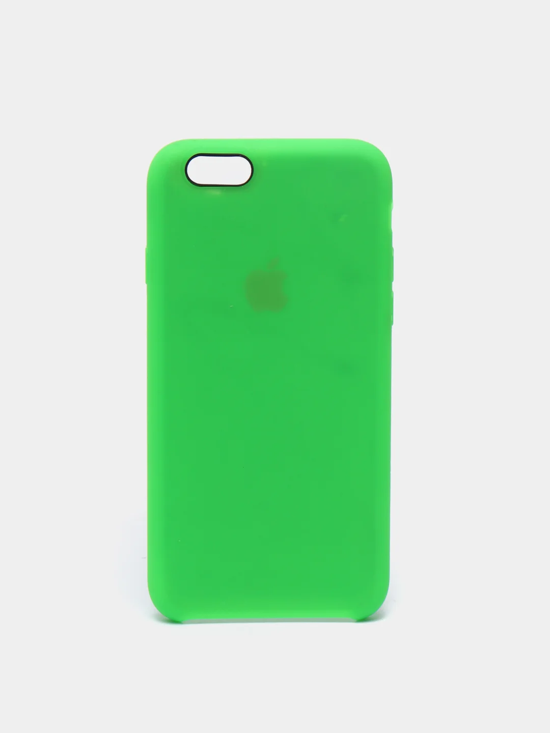 Салатовый чехол силиконовый для iPhone 6 / 6S, 12 цветов