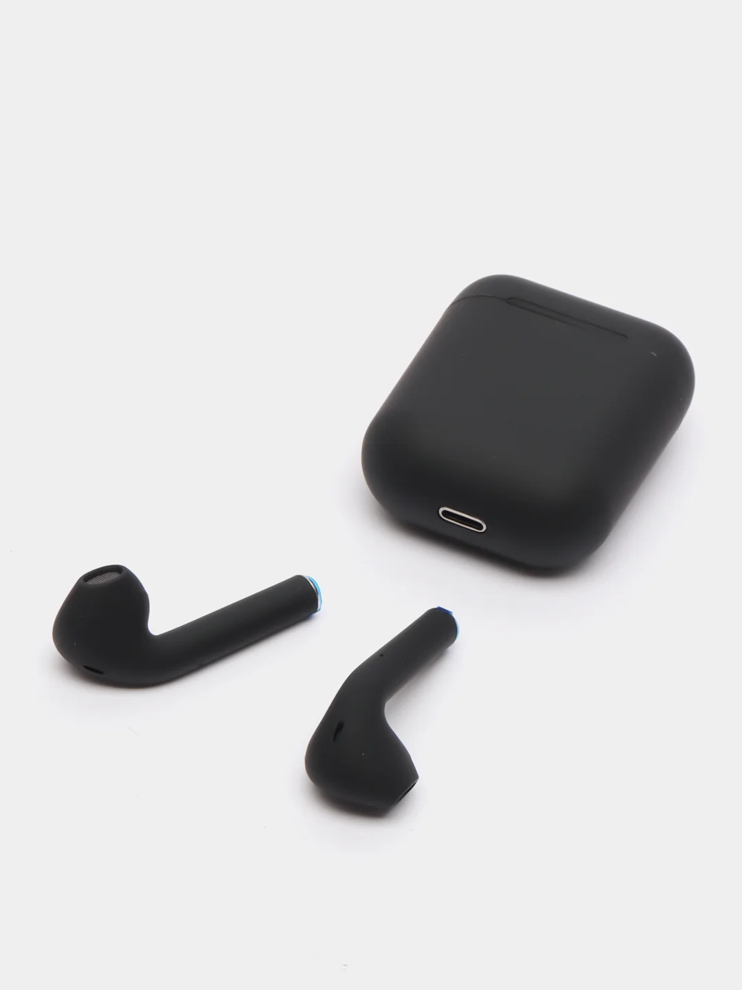 Черный беспроводные наушники TWS 12 ЦВЕТНЫЕ наушники-вкладыши BLUETOOTH
