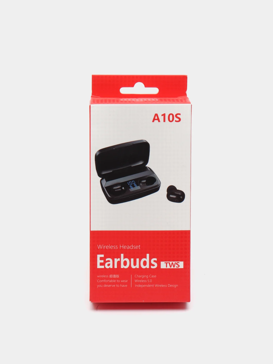 Черный наушники Беспроводные с Пауэр банком TWS Earbuds A10S