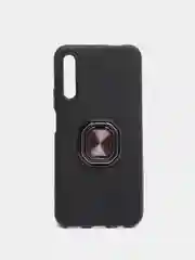 Черный чехол Huawei P Smart Z / Honor 9X / 9X Premium, без выреза для отпечатка, с кольцом