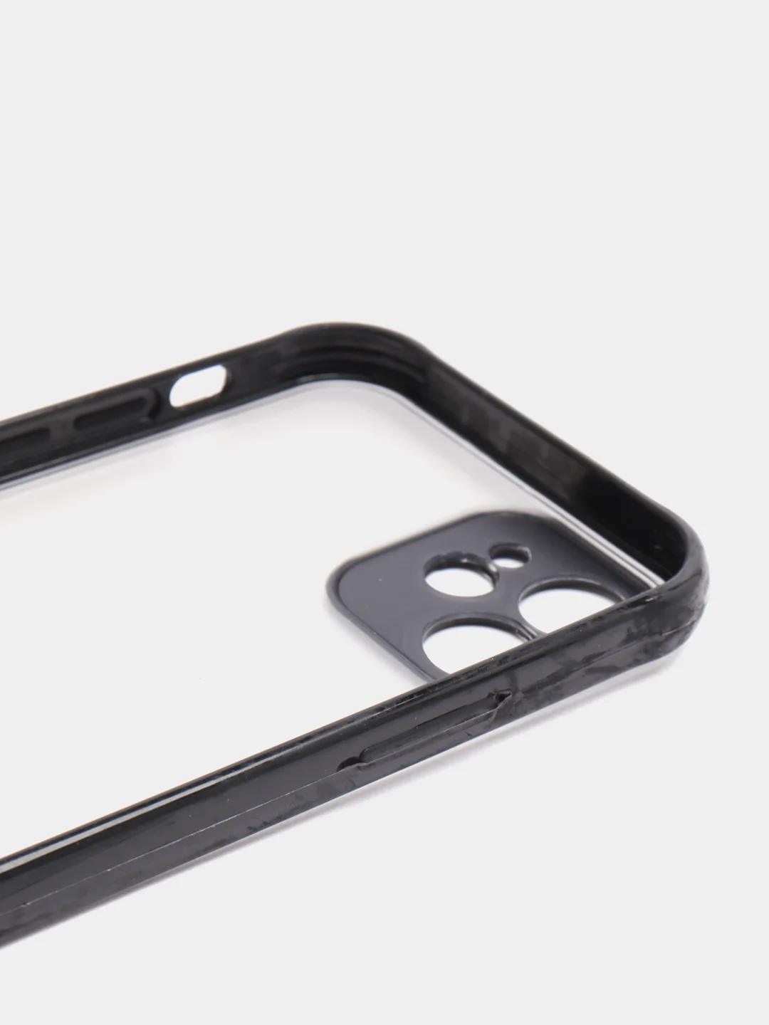Розовый чехол для телефона iPhone 12 Противоударный Прозрачный матовый