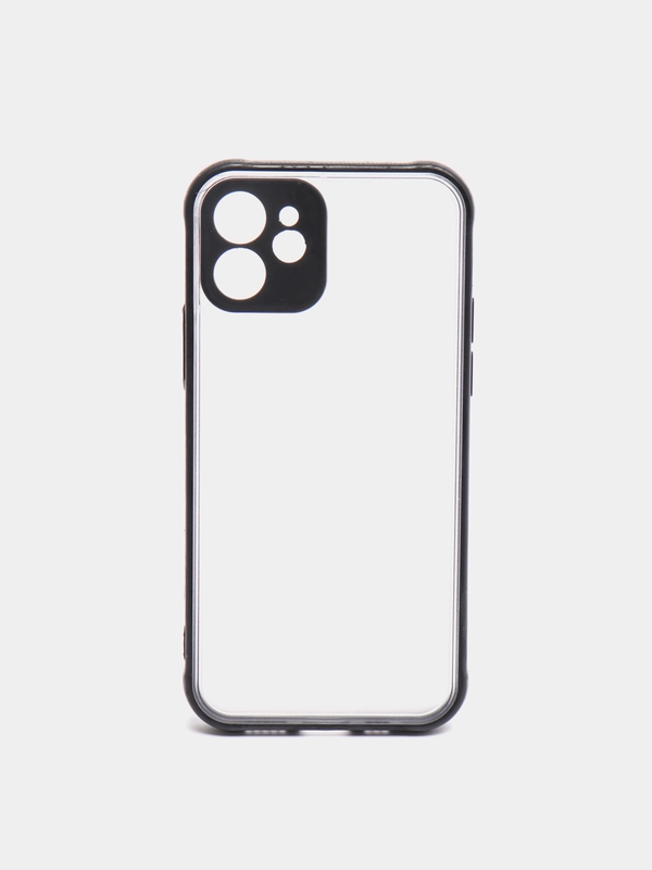 Чехол для телефона iPhone 12   Противоударный Прозрачный матовый