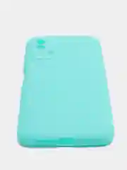 Бирюзовый чехол для Xiaomi Redmi 9T силиконовый матовый однотонный