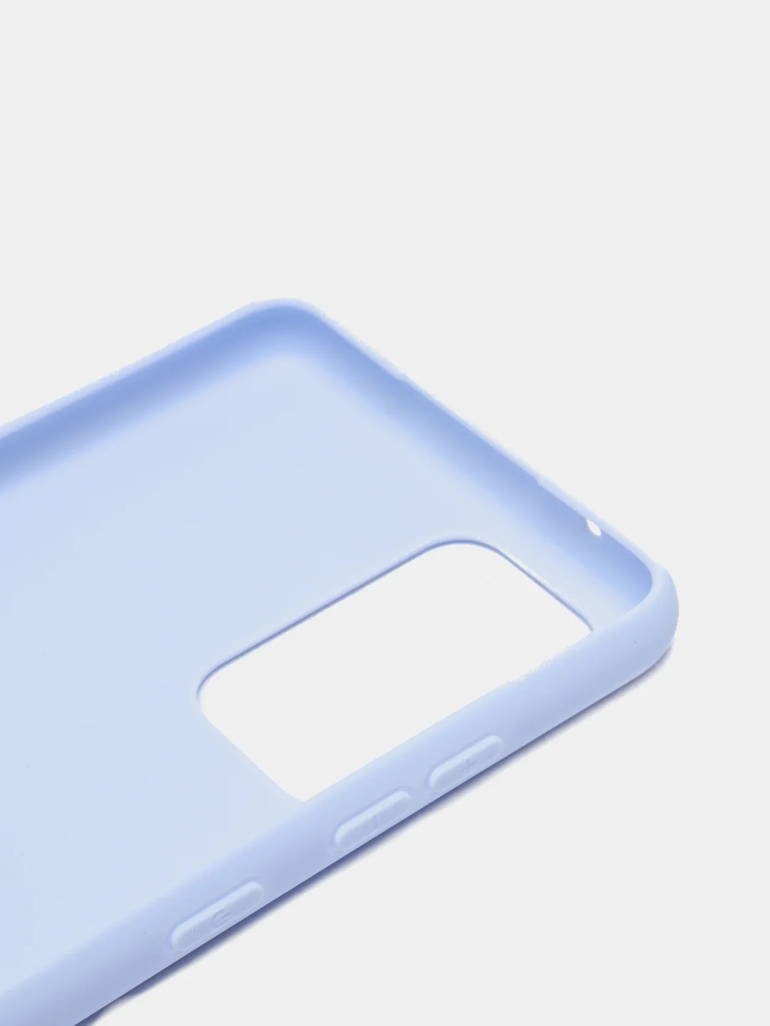 Светло-синий чехол для Samsung A52 (4G) / Samsung A52 (5G) / Samsung A52s цветной матовый
