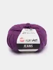 Пурпурный пряжа YarnArt Jeans, 50 г, 160 м