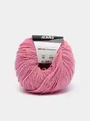 Розовый пряжа YarnArt Jeans, 50 г, 160 м