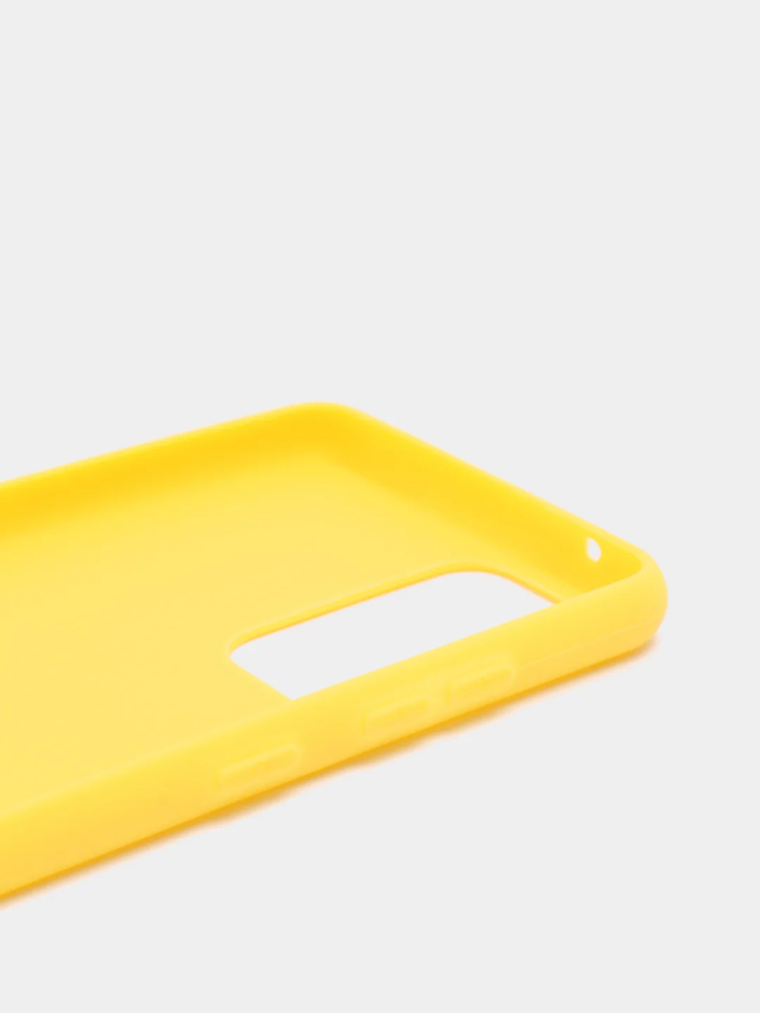 Желтый чехол Samsung A02S / Galaxy A12 / Galaxy A32 / A52, Soft Touch