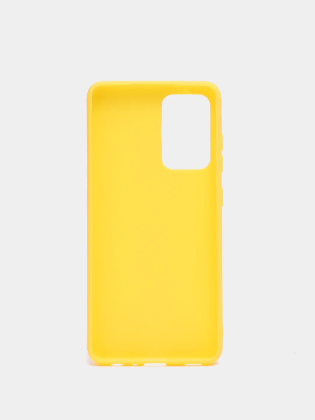 Желтый чехол Samsung A02S / Galaxy A12 / Galaxy A32 / A52, Soft Touch