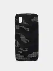 Черный чехол Samsung Galaxy A01 Core, Самсунг Галакси А01 Кор силиконовый камуфляж