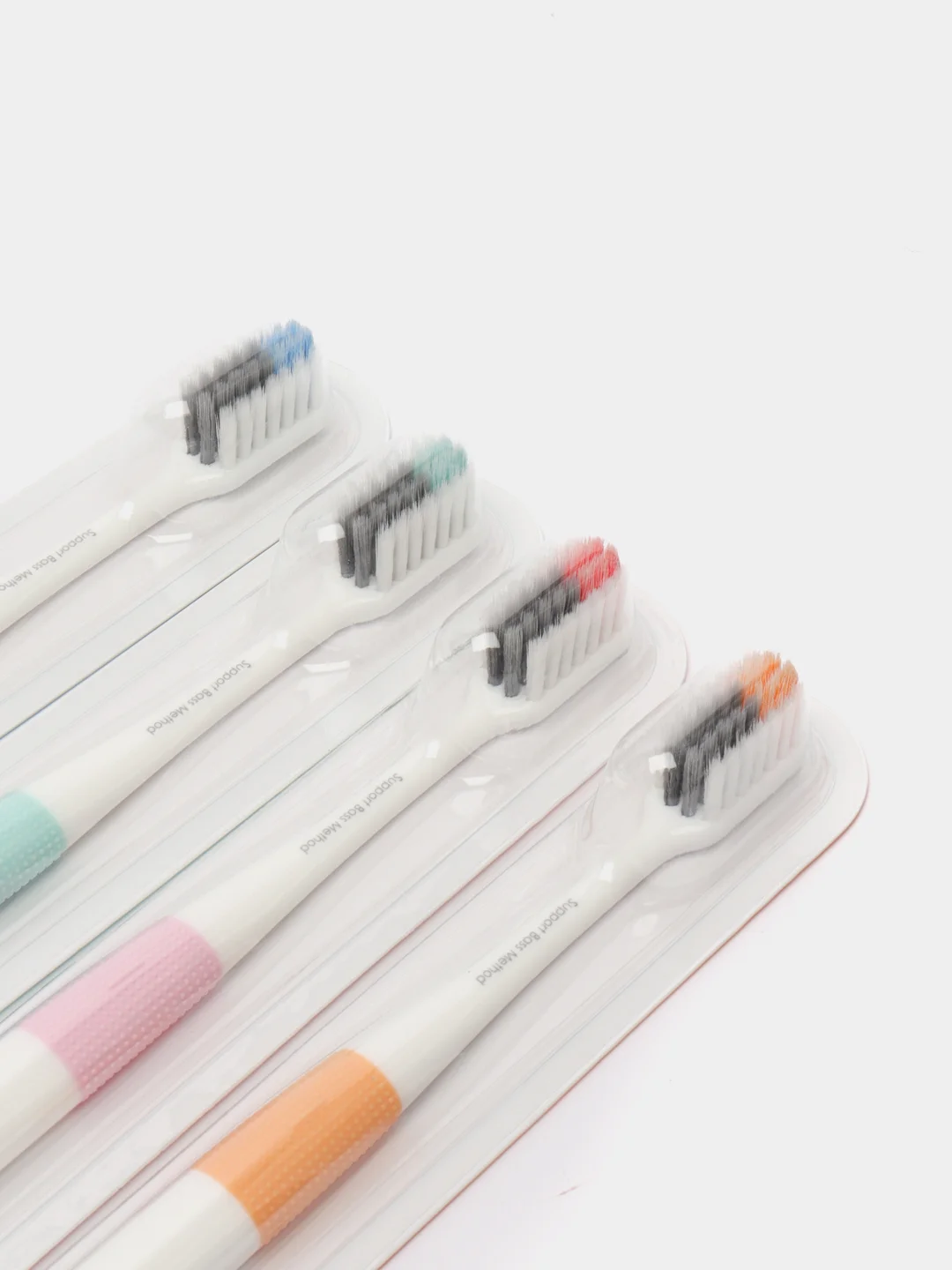 Набор зубных щеток Xiaomi Doctor B Colors, 4 штуки