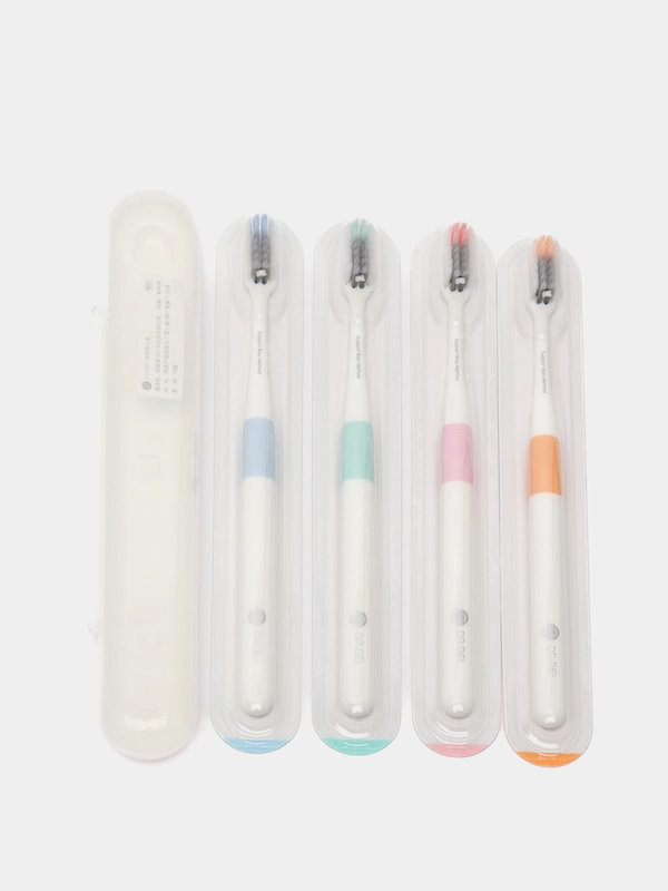 Набор зубных щеток Xiaomi Doctor B Colors, 4 штуки