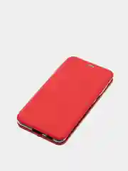 Красный чехол книжка для Samsung Galaxy S21FE (S21 FE)