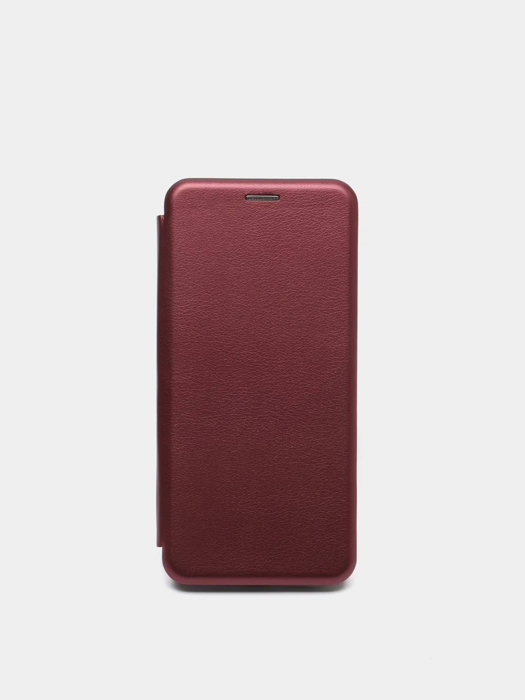 Багровый чехол книжка Xiaomi Redmi 9A с функцией подставки