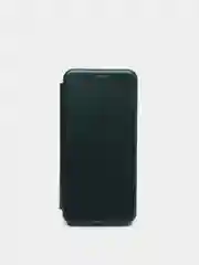 Зеленый чехол книжка Xiaomi Redmi 9A с функцией подставки