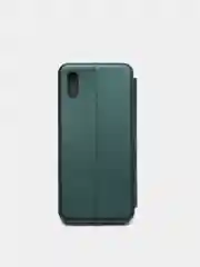 Зеленый чехол книжка Xiaomi Redmi 9A с функцией подставки
