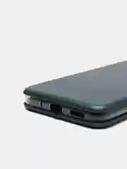 Зеленый чехол книжка Xiaomi Redmi 9A с функцией подставки