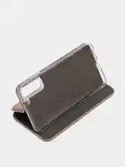 Розовый чехол книжка для Samsung Galaxy S21FE (S21 FE)