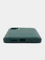 Тёмно-зелёный чехол для Xiaomi Redmi POCO M3 / Redmi 9T силиконовый, матовый, цветной