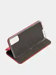 Красный чехол книжка для Samsung Galaxy S20 FE, S20FE с функцией подставки