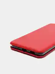 Красный чехол книжка для Samsung Galaxy S20 FE, S20FE с функцией подставки