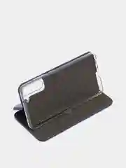 Синий чехол книжка для Samsung Galaxy S21FE (S21 FE)